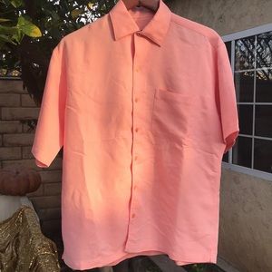 Vintage Bugatchi sport shirt M